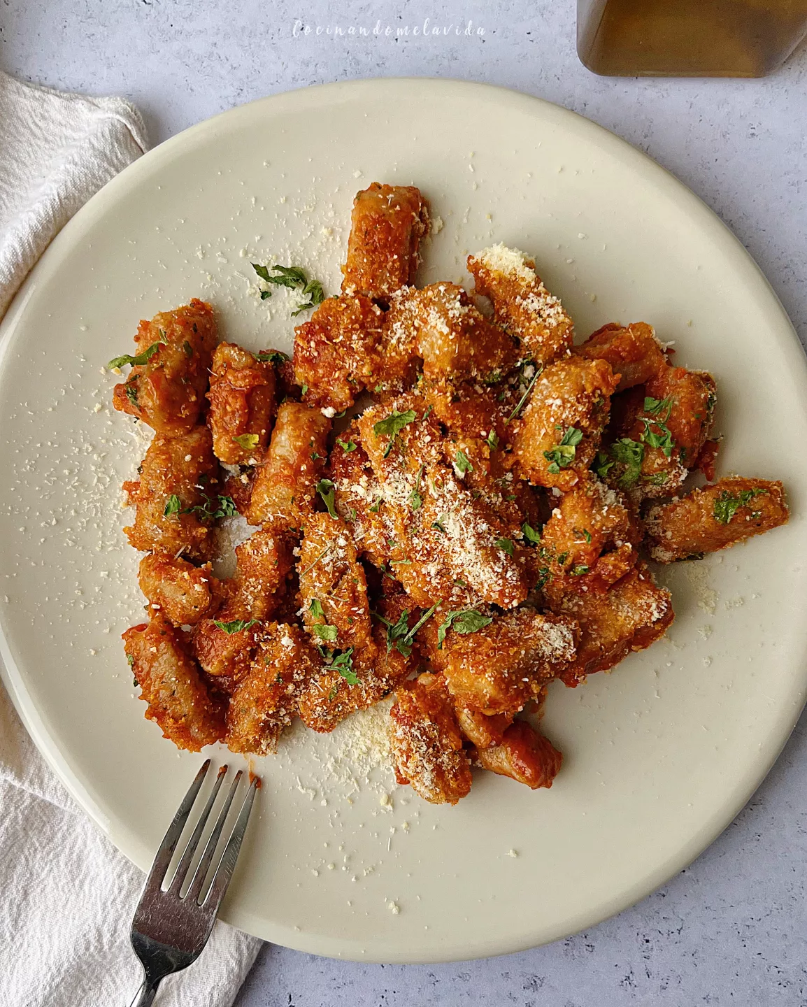 GNOCCHIS DE COLIFLOR