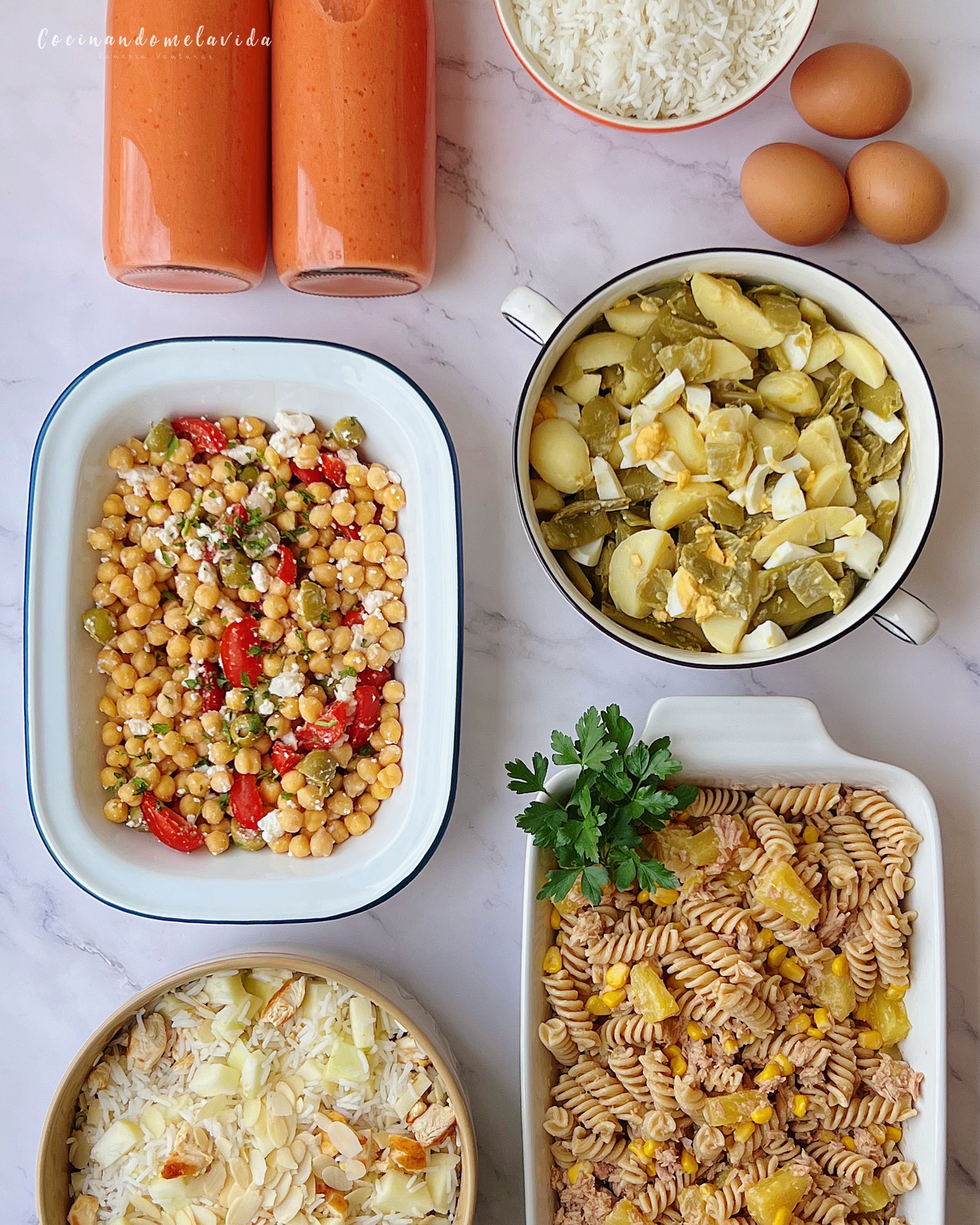 BATCH COOKING + RECETAS 21 DE MAYO 2023