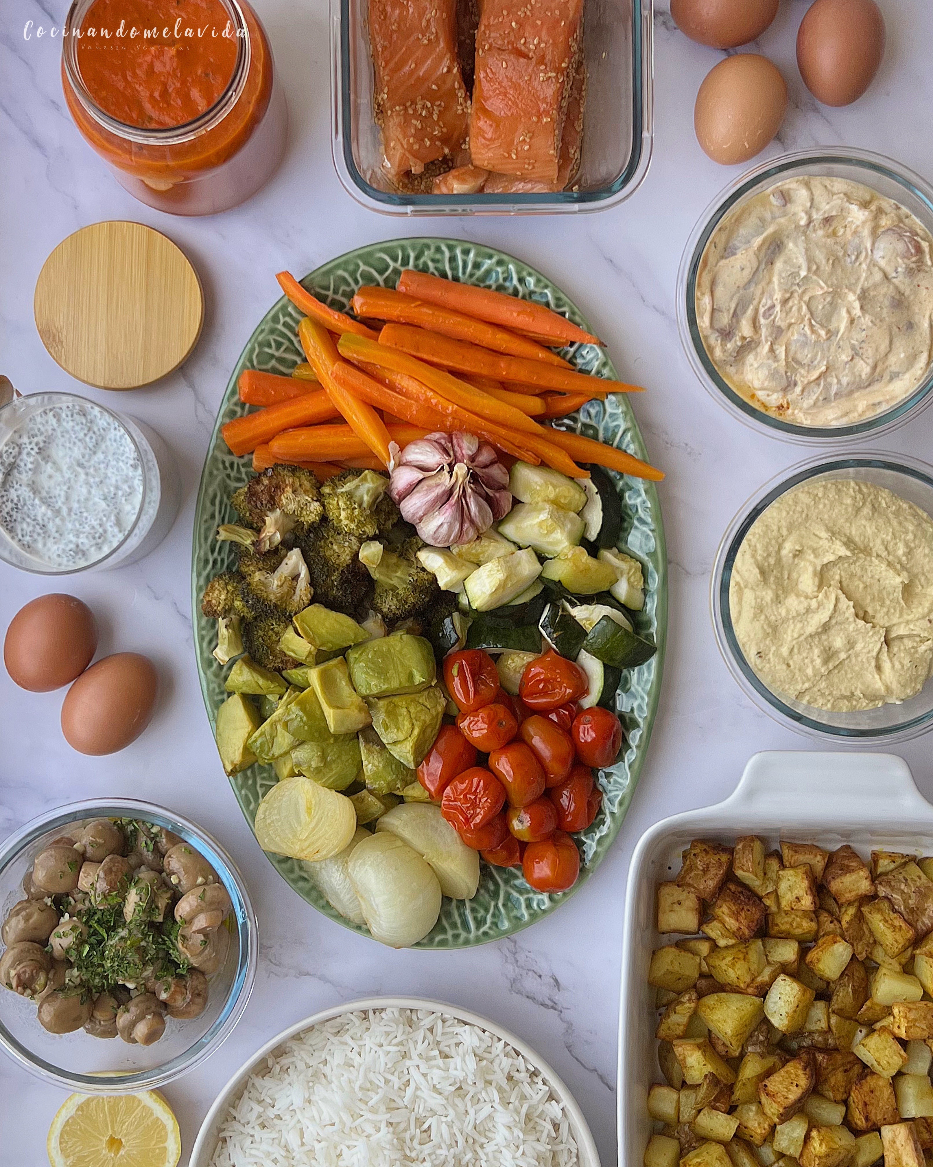 BATCH COOKING + RECETAS 11 DE JUNIO 2023