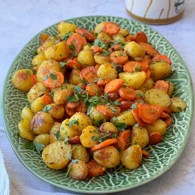 ZANAHORIAS Y PATATAS ESPECIADAS