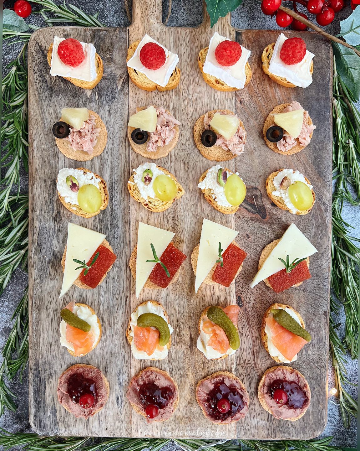 CANAPÉS FRÍOS FÁCILES