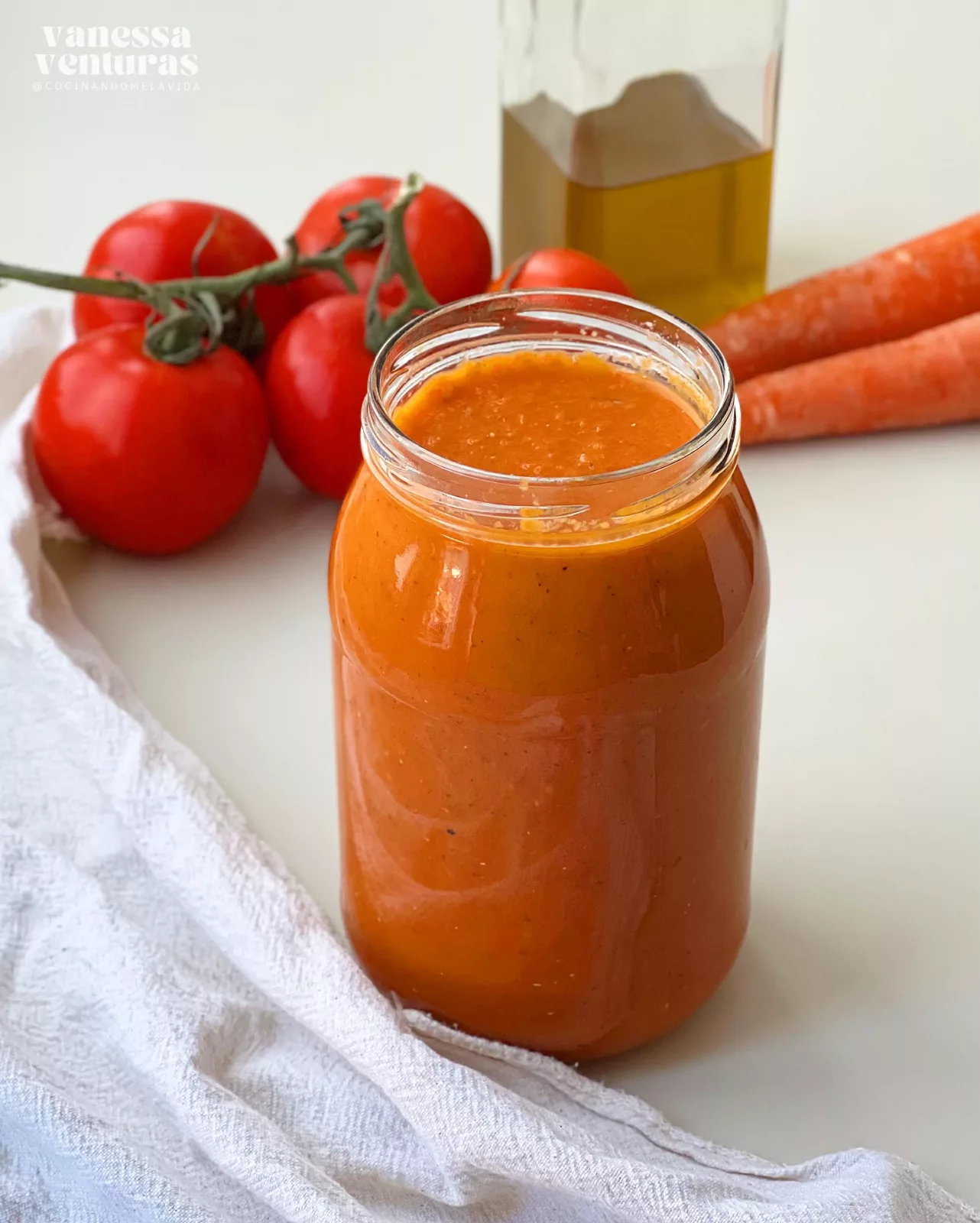 SALSA DE TOMATES ASADOS