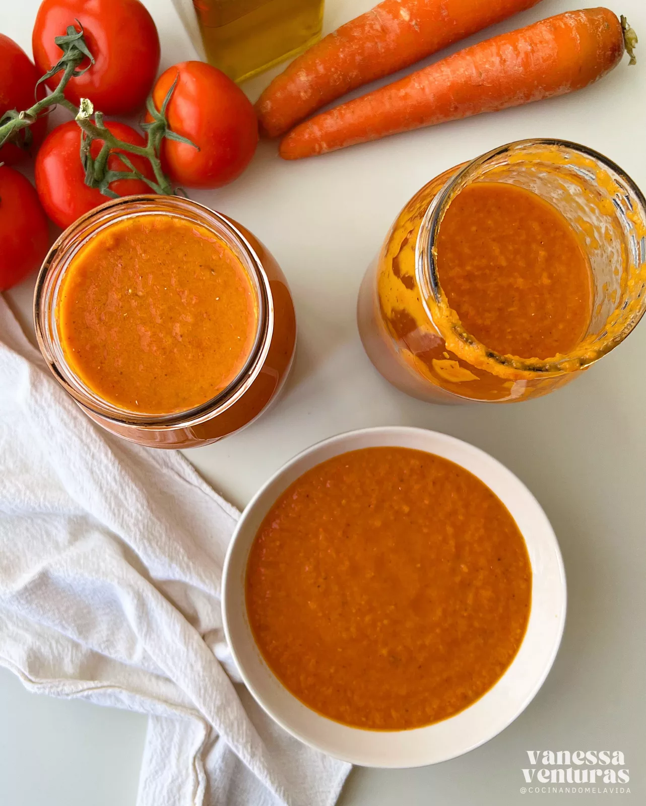 SALSA DE TOMATES ASADOS