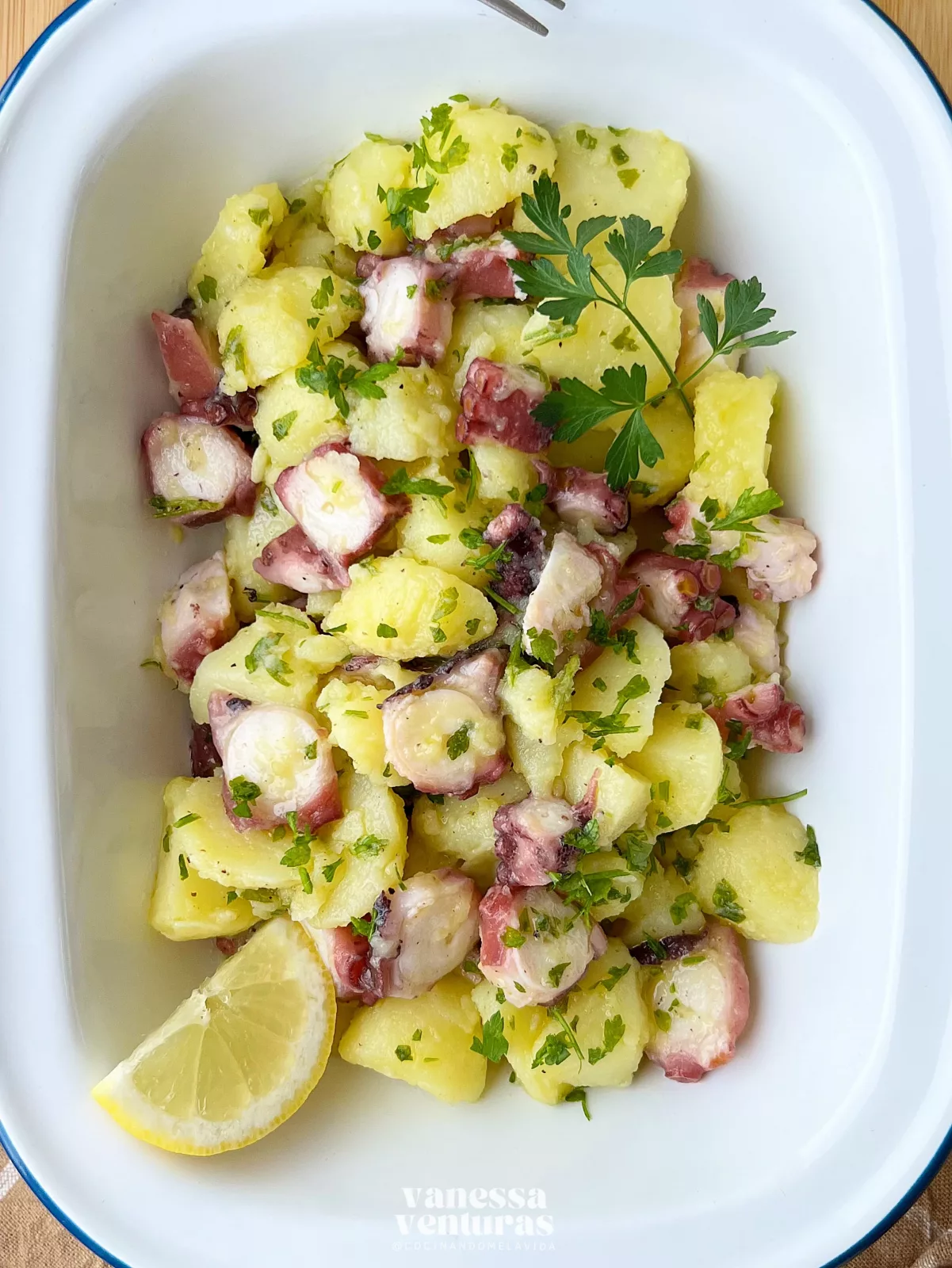 ENSALADA DE PATATA Y PULPO