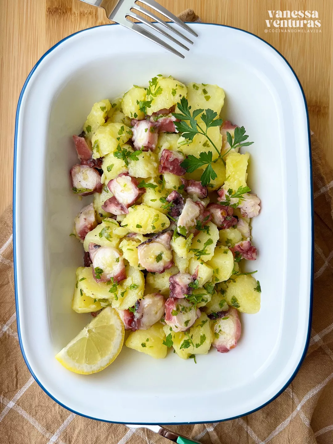 ENSALADA DE PATATA Y PULPO