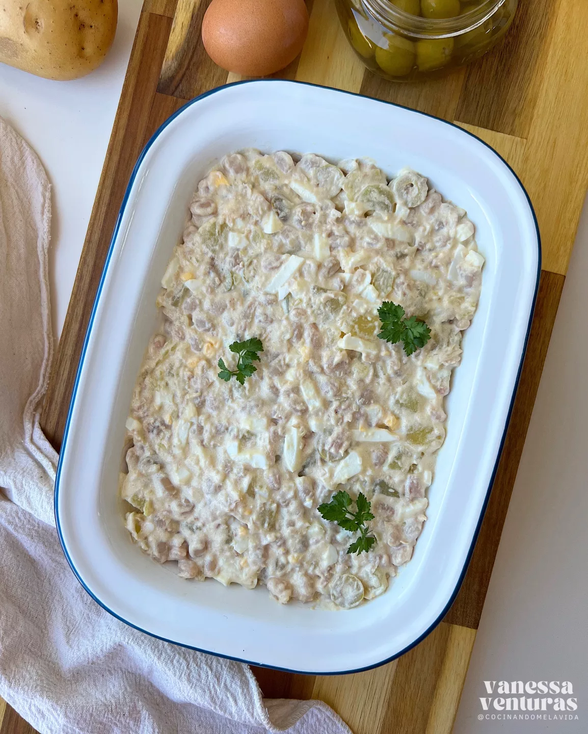 ENSALADILLA DE ALUBIAS