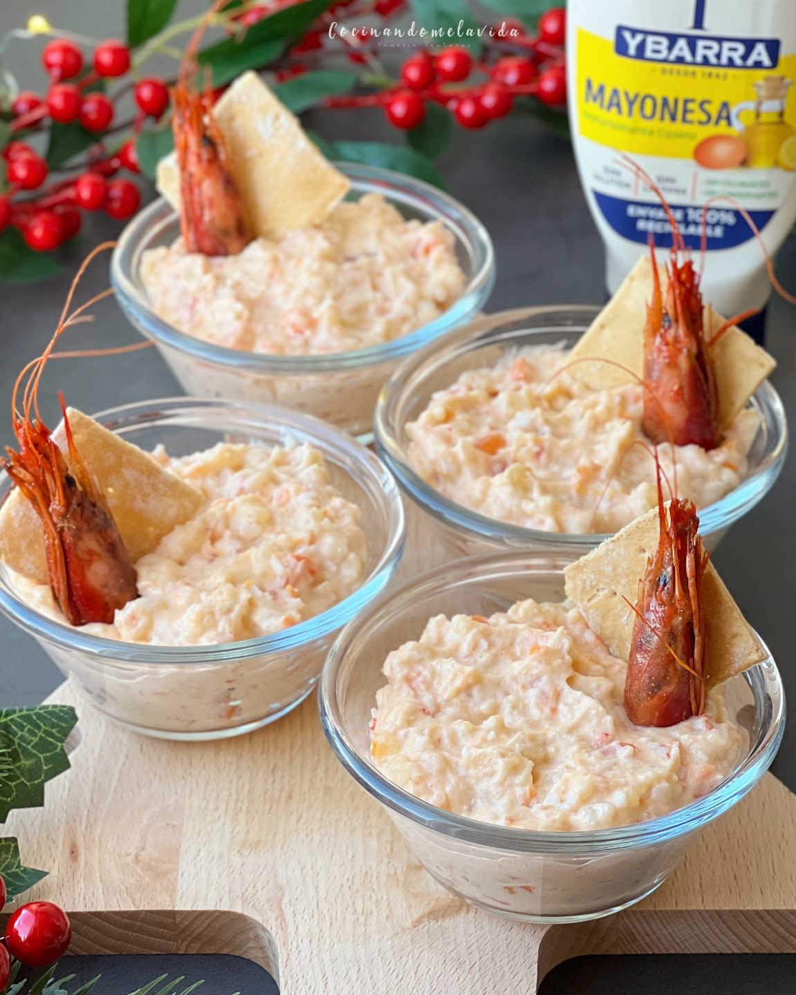 ENSALADILLA DE GAMBA ROJA