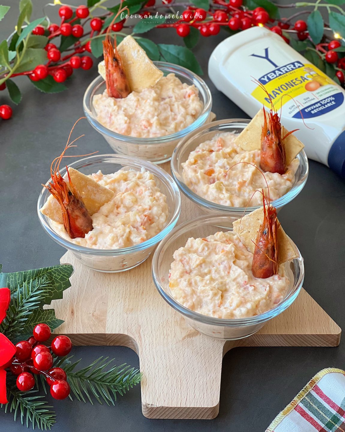 ENSALADILLA DE GAMBA ROJA