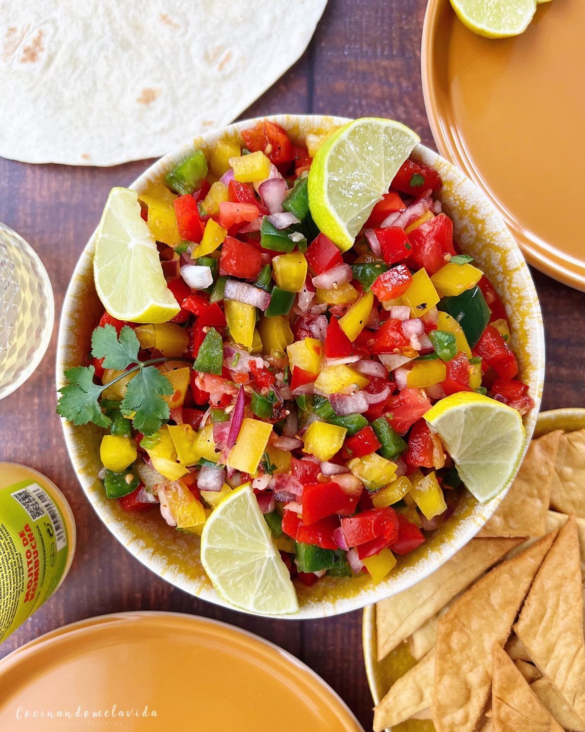 PICO DE GALLO A MI MANERA