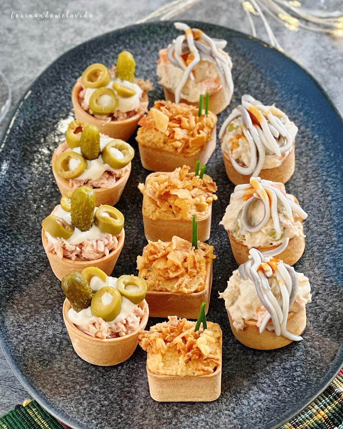 TARTALETAS SALADAS