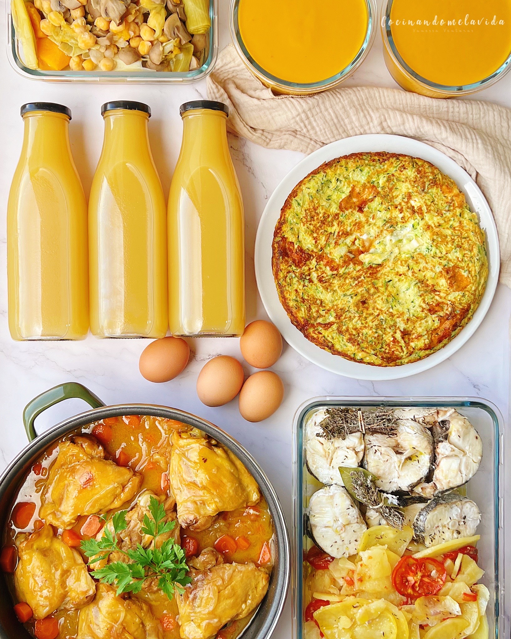 BATCHCOOKING + RECETAS 4 DE SEPTIEMBRE 2022