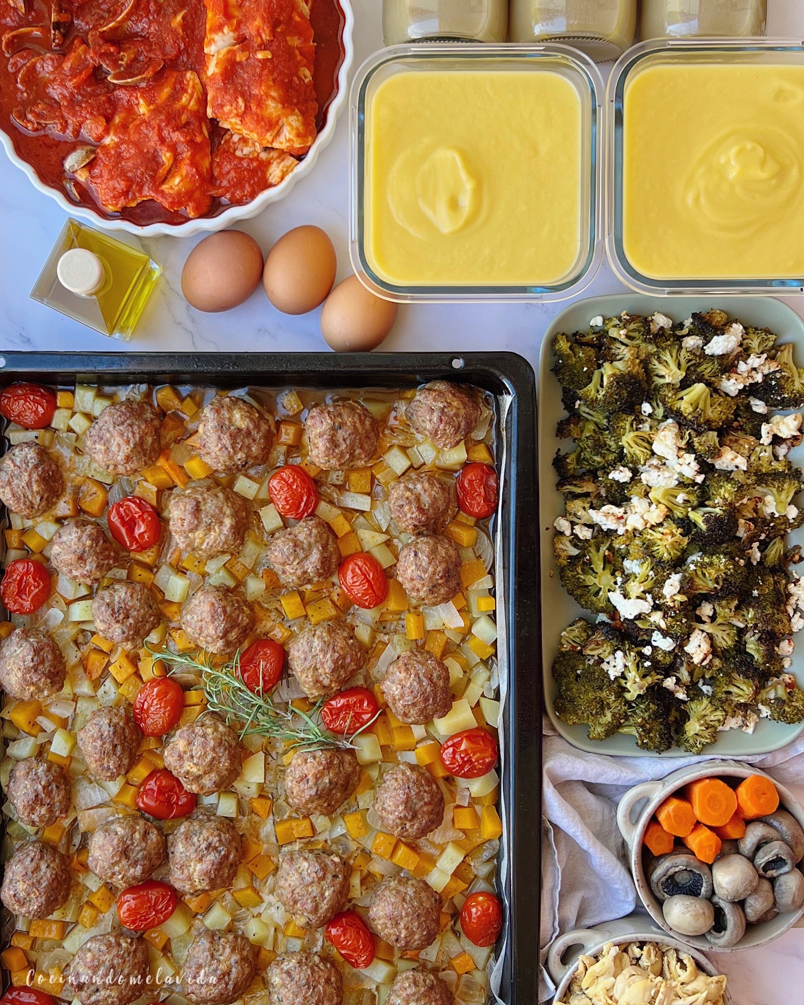 BATCHCOOKING + RECETAS 2 DE OCTUBRE 2022