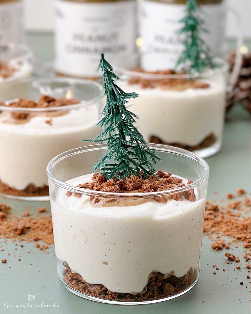 VASITOS DE YOGUR SABOR NAVIDAD