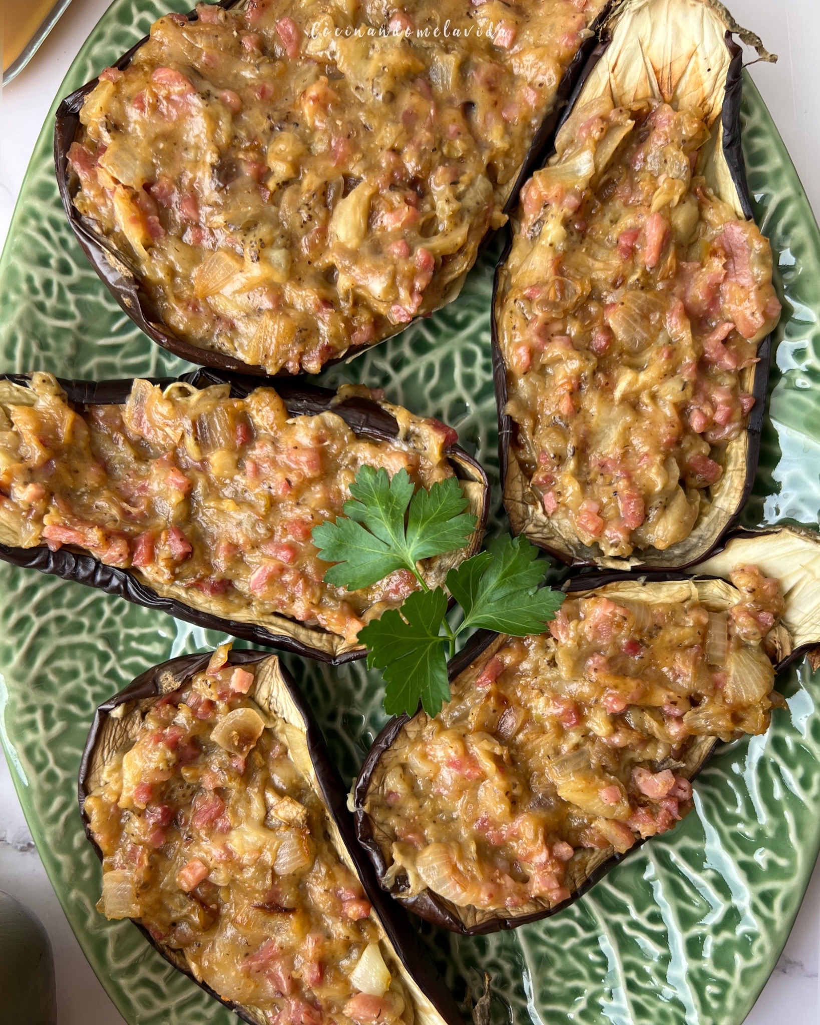 BATCH COOKING + RECETAS 23 DE OCTUBRE 2022 BERENJENAS RELLENAS