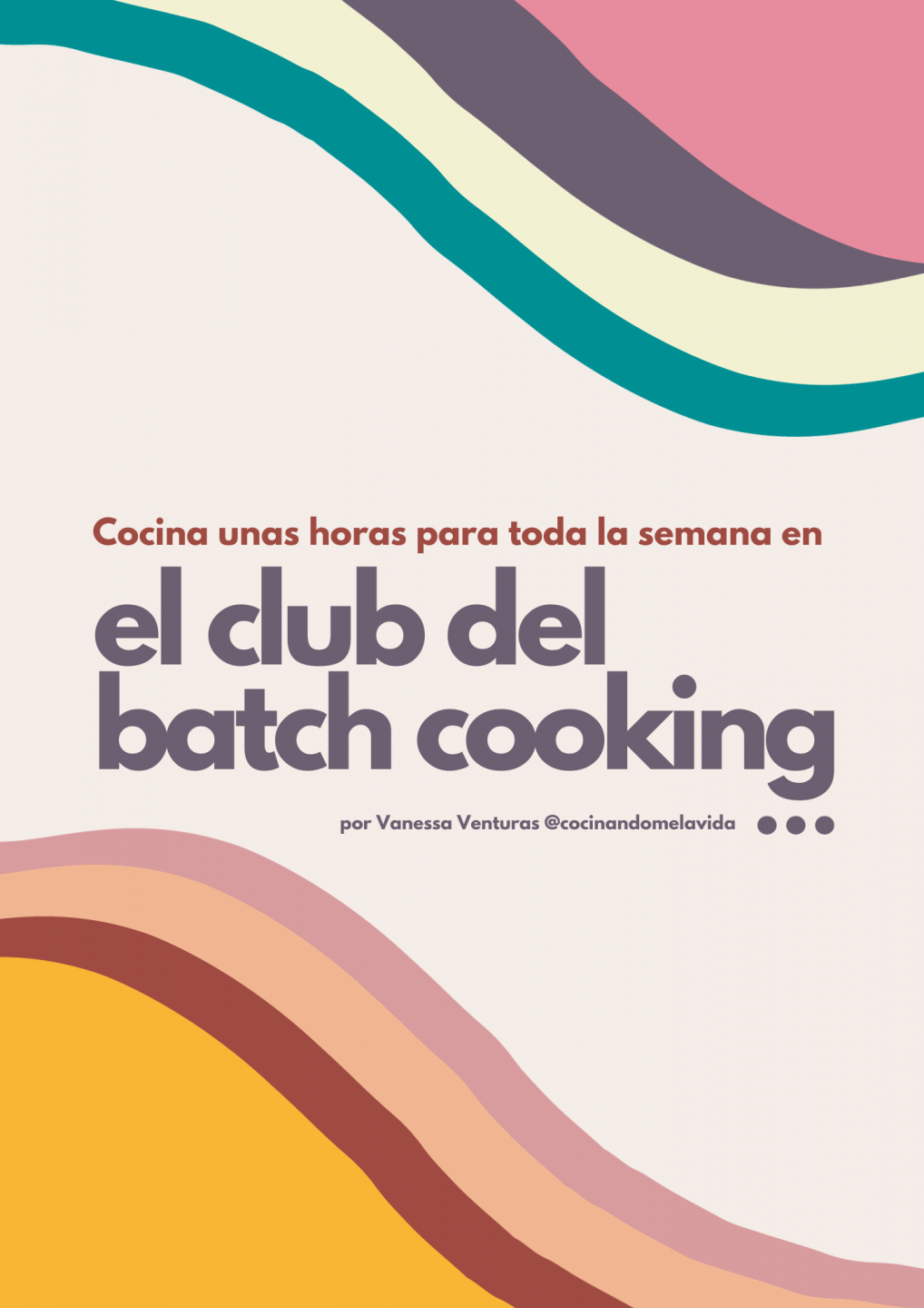guia del club del batch cooking